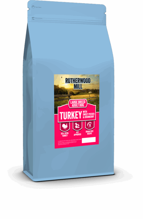 Adult Grain Free Turkey with Sweet Potato & Cranberry (Large Breed)