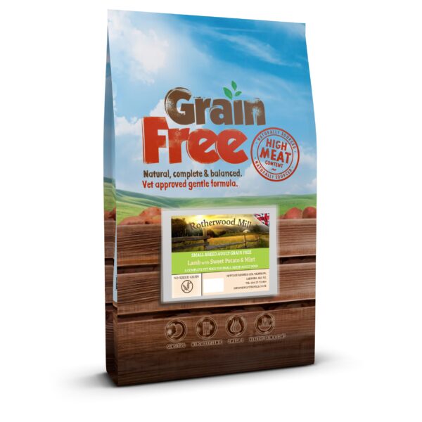Grain Free Lamb with Sweet Potato & Mint