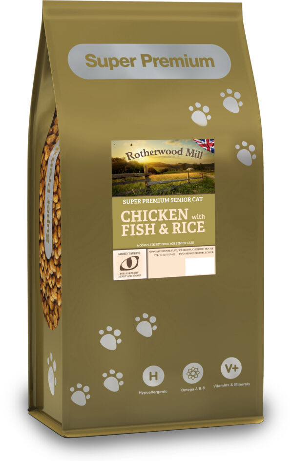 Super Premium Chicken with Fish and Rice